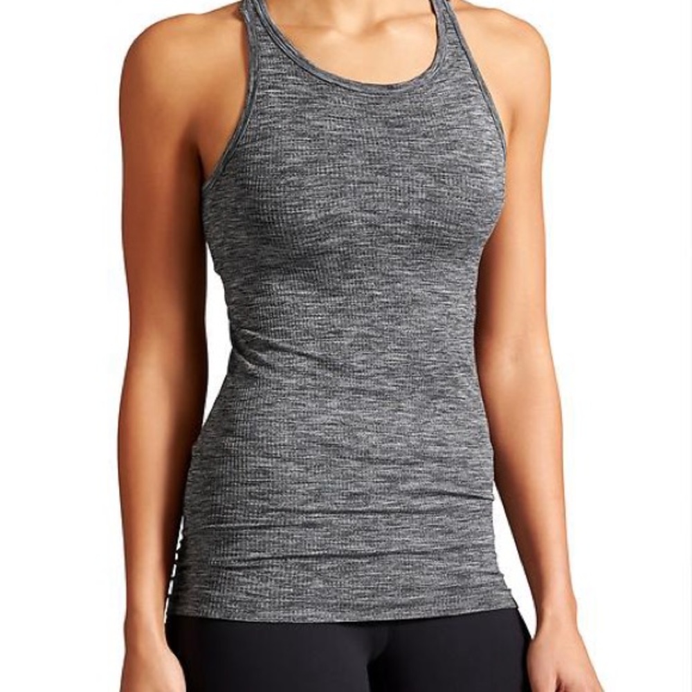 Athleta Charcoal Heather Tank Top